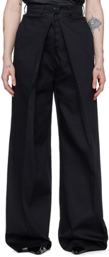 Black Fanfara Trousers