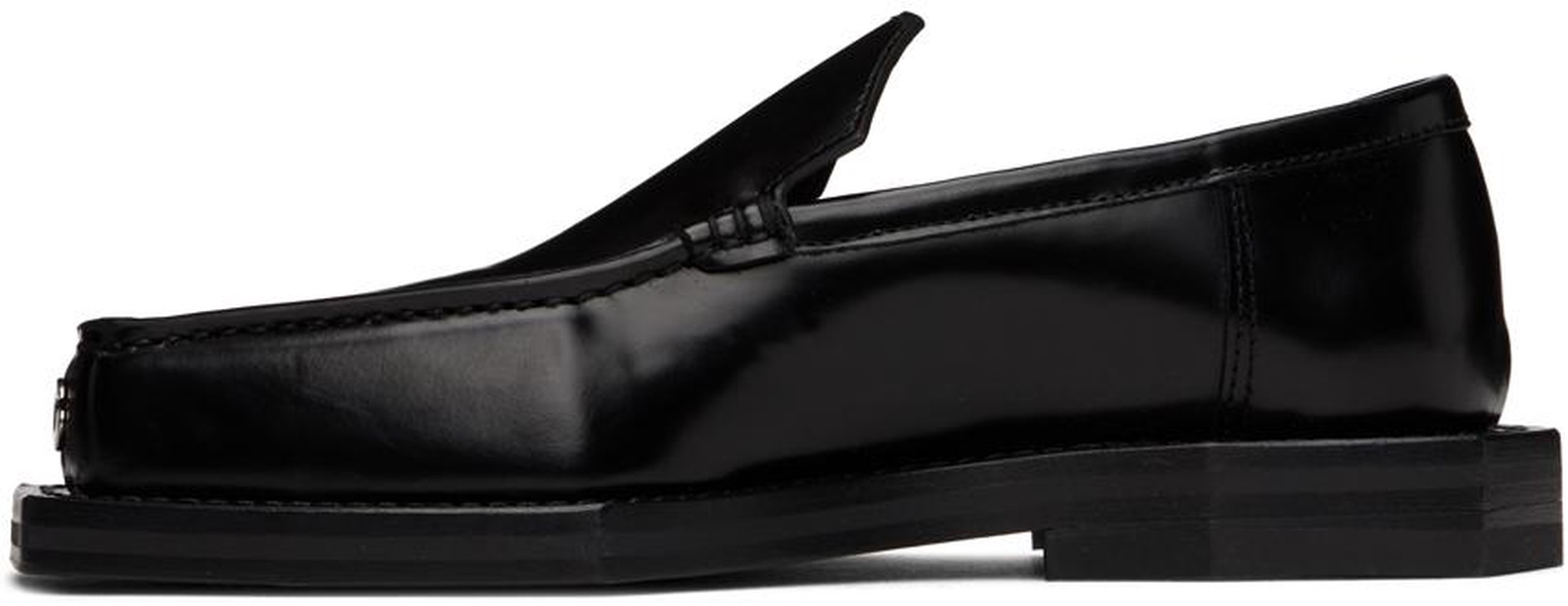 Black 3D Vector Loafers