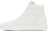 White Classic Punch Trainer High Top Sneakers