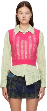 Pink Meadow Vest