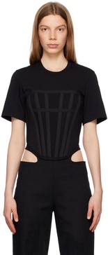 Black Corset T-Shirt