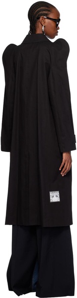 Black Hump Shoulder Coat