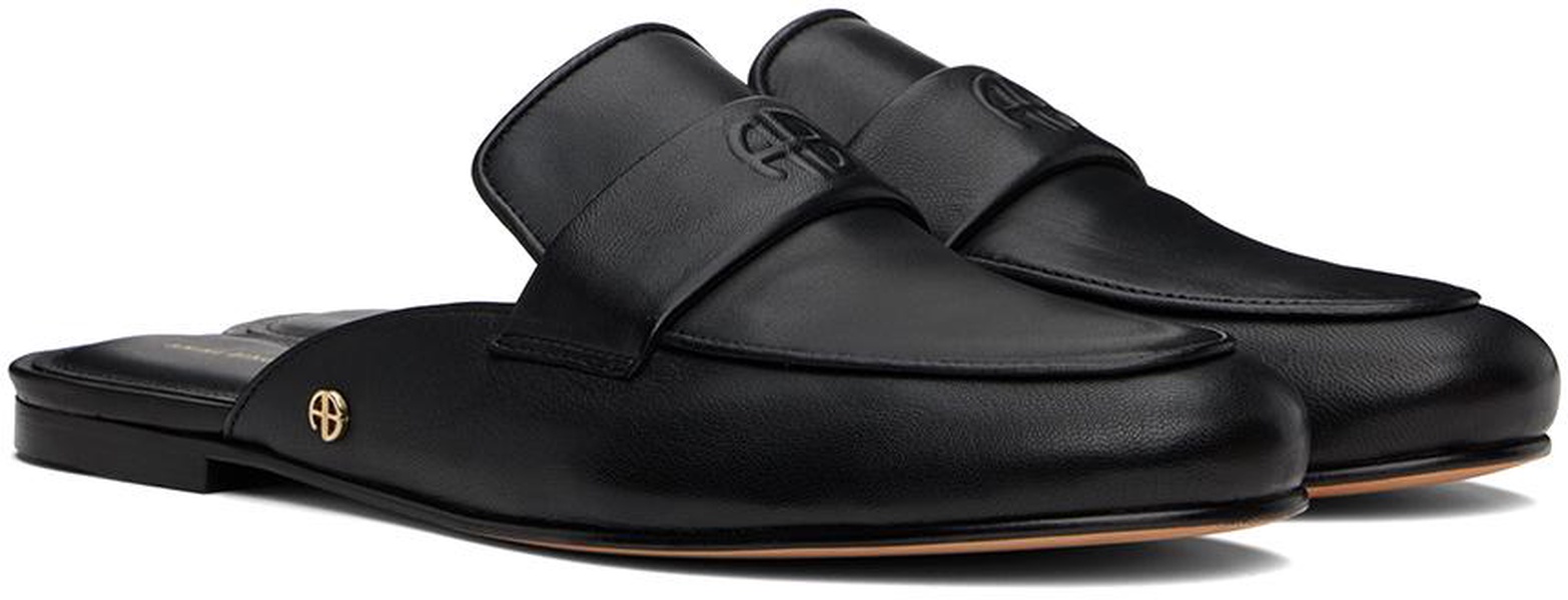 Black Corinne Mules