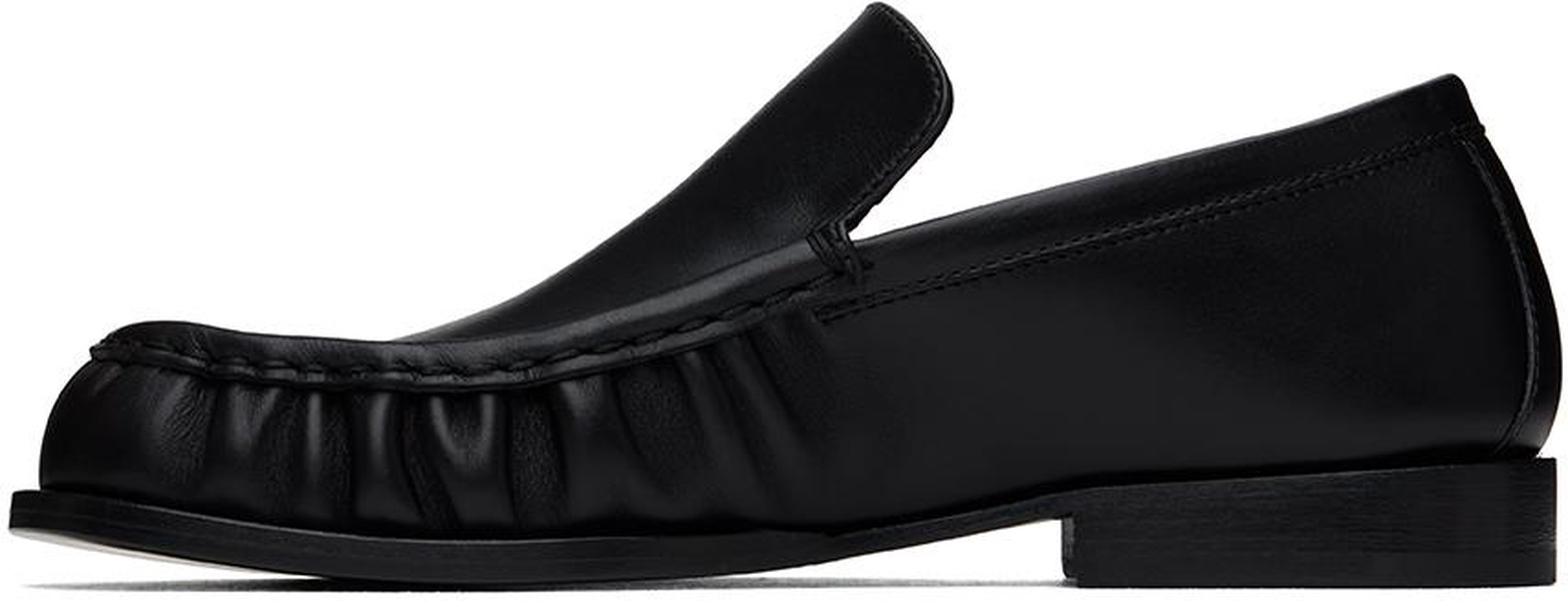 Black Leather Loafers