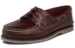 Timberland Men's Classic Leather 2-Eye Boat Shoes - UK 7