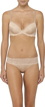 Seductive Comfort with Lace Demi Bra