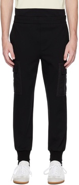 Black Cargo Sweatpants