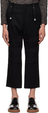 Black Temen Trousers