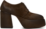 Brown Tacplat Heels