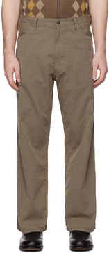 Brown Painter Trousers