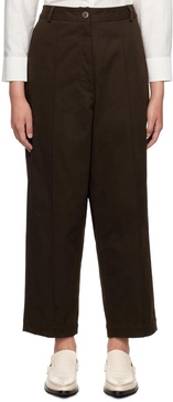 Brown Seam Trousers