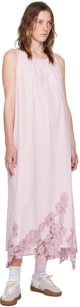 Pink Strap Maxi Dress