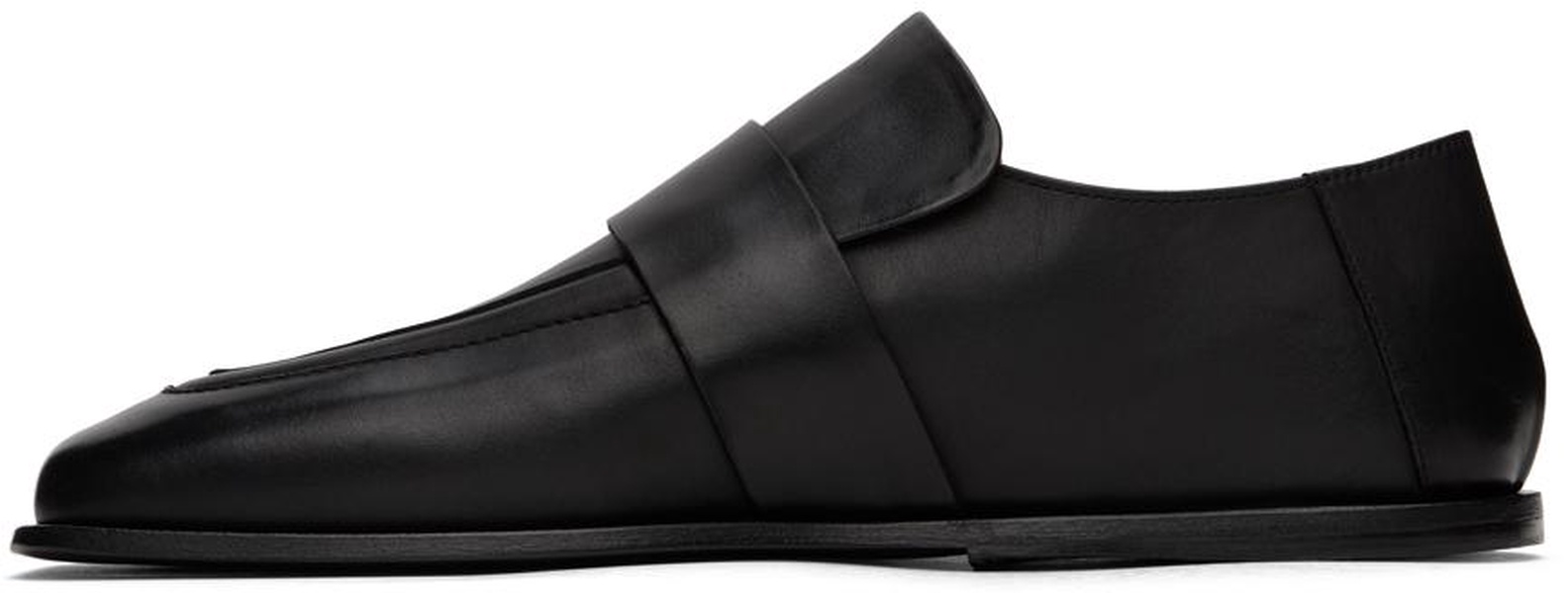 Black Spatola Loafers