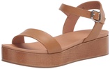 Amazon Essentials Women's Two Band Flatform Sandal