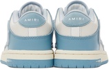 Blue & Off-White Skel-Top Sneakers