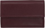 Burgundy Two Card Holder