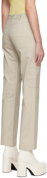 Beige Rina Trousers