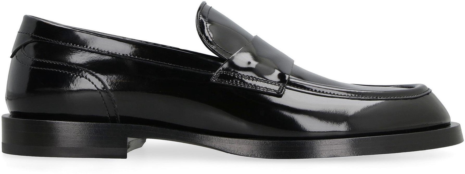 DOLCE & GABBANA Classic Black Leather Loafers for Men