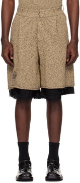 Beige Varto Shorts