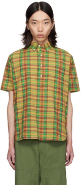 Yellow & Green BD Pullover Madras Shirt