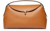 T-Lock leather shoulder bag