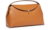 T-Lock leather shoulder bag