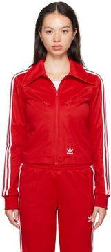 Red Montreal Track Top KNZ12 Track Jacket