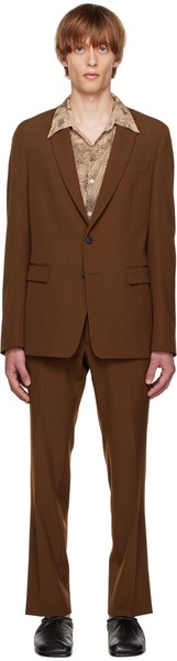 Brown Wool Suit