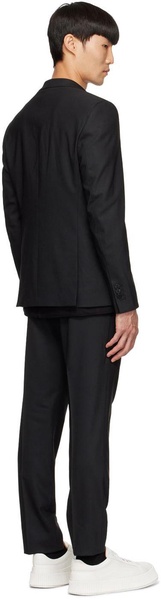 Black Polyester Suit