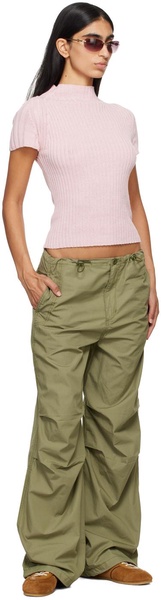 Khaki Parachute Trousers