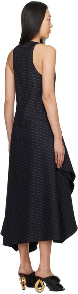 Navy Layered Maxi Dress