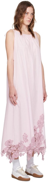 Pink Strap Maxi Dress