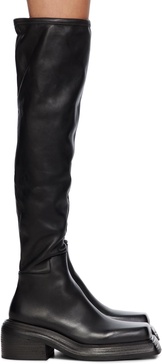 Black Cassetto Tall Boots