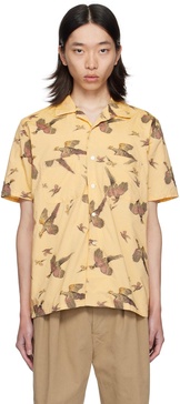 Yellow Jacquard Shirt