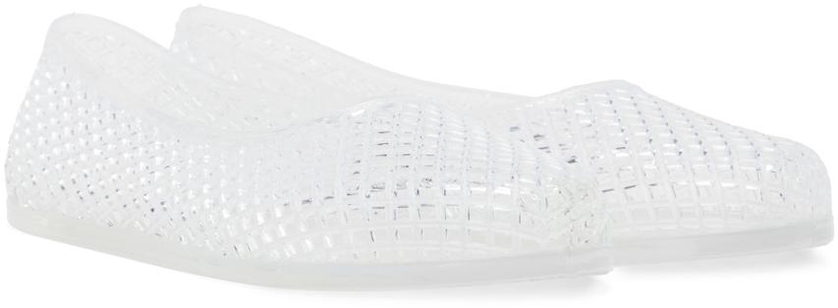 Transparent Iro Ballerina Flats