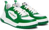 Green & White 'The Court' Sneakers