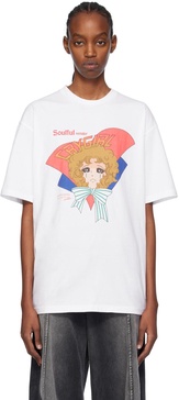 SSENSE Exclusive White Soulful Crying Girl T-Shirt