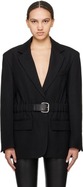 Black Belted Blazer