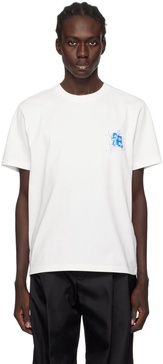 White Crystal-Cut T-Shirt