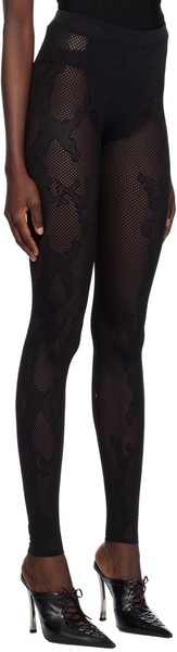 Black Cobra Leggings