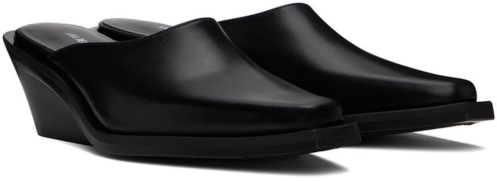 Black Xina Mules