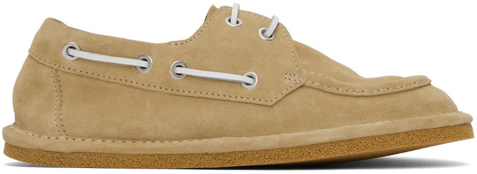 Tan Laced Loafers