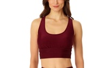 Women's Banded Halter Longline Bra Top