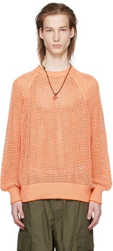 Orange Raglan Sweater