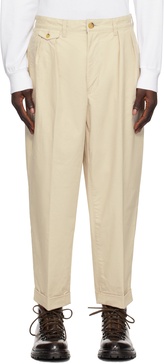 Off-White 2 Pleats Twill Trousers