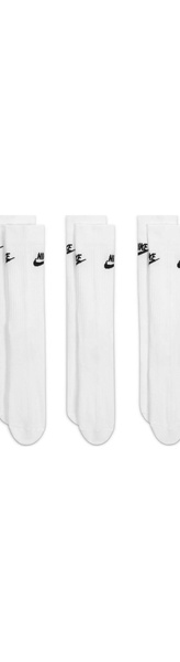 Nike Everyday Essential 3 pack crew socks in white