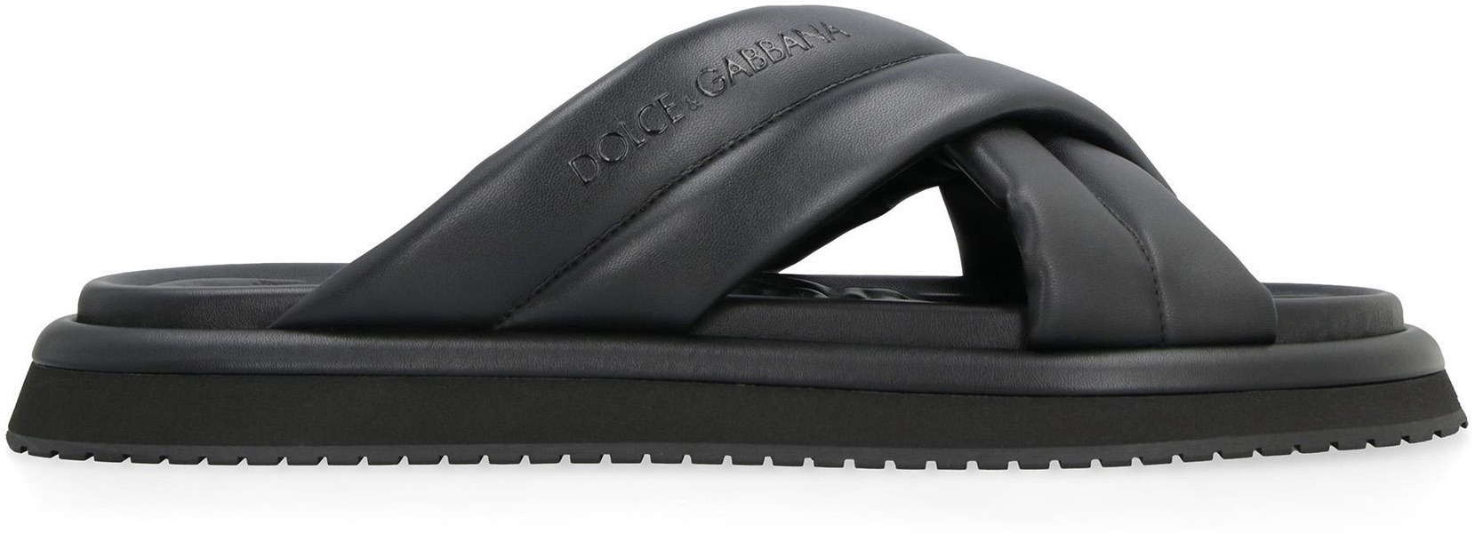 Dolce & Gabbana Eco-Leather Slides