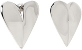 Silver 'The Heart' Earrings