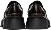 Carter 45mm mid-heel leather loafers