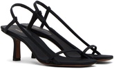 Black Merga Heeled Sandals